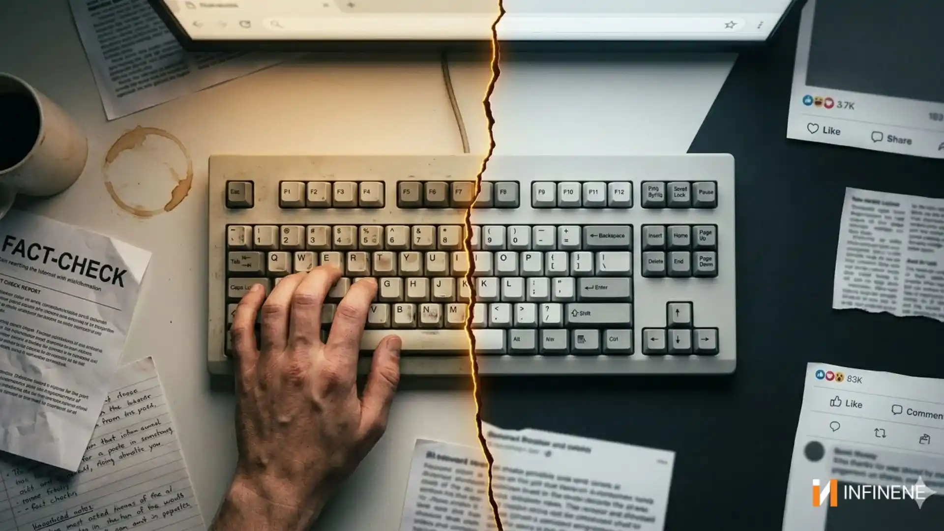 What's Real Anymore β AI Is Rewriting the Internet Faster Than Humans Can Verify It